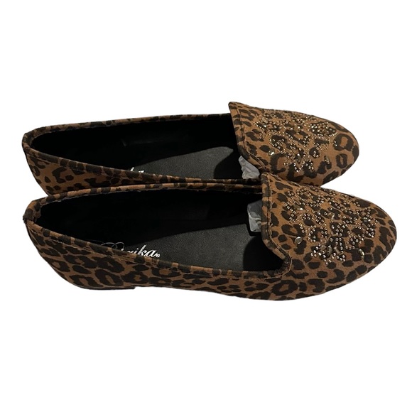 Paprika Saba Leopard Print Flats 5.5 - Picture 2 of 7